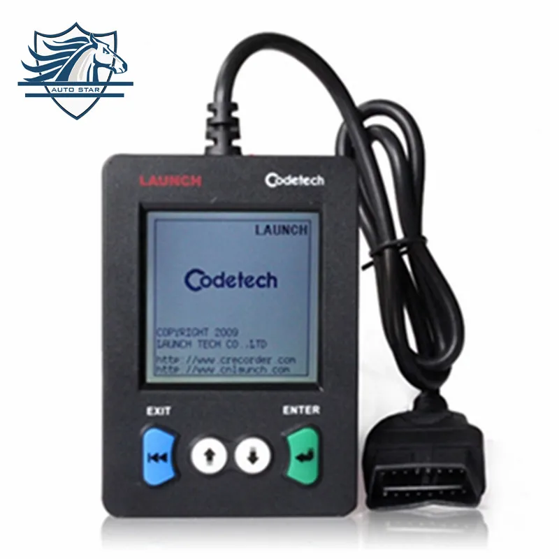 Флэш-Продажи codetech Oringinal автомобилей сканер launch x431 OBDII code reader creader v дешевле чем vi