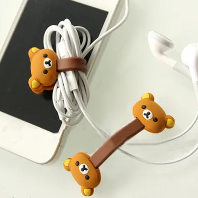 10 шт./лот слоненка с рисунком из мультфильма Медведь Устройство для сматывания