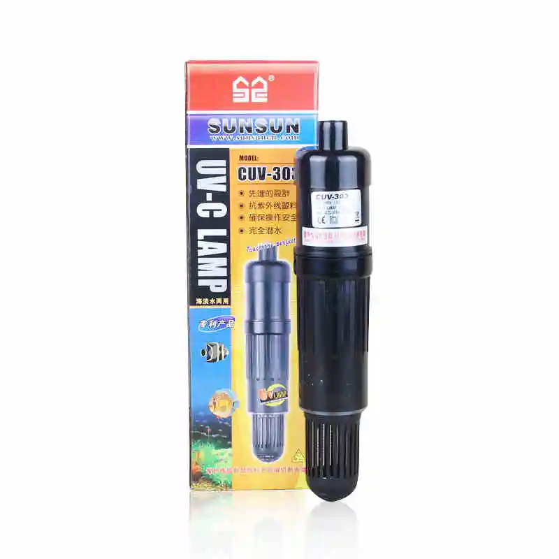 SUNSUN CUV303 305 505 510 УФ бактерицидные лампы для аквариума, удаляющие внешний бактерицидный светильник для аквариума