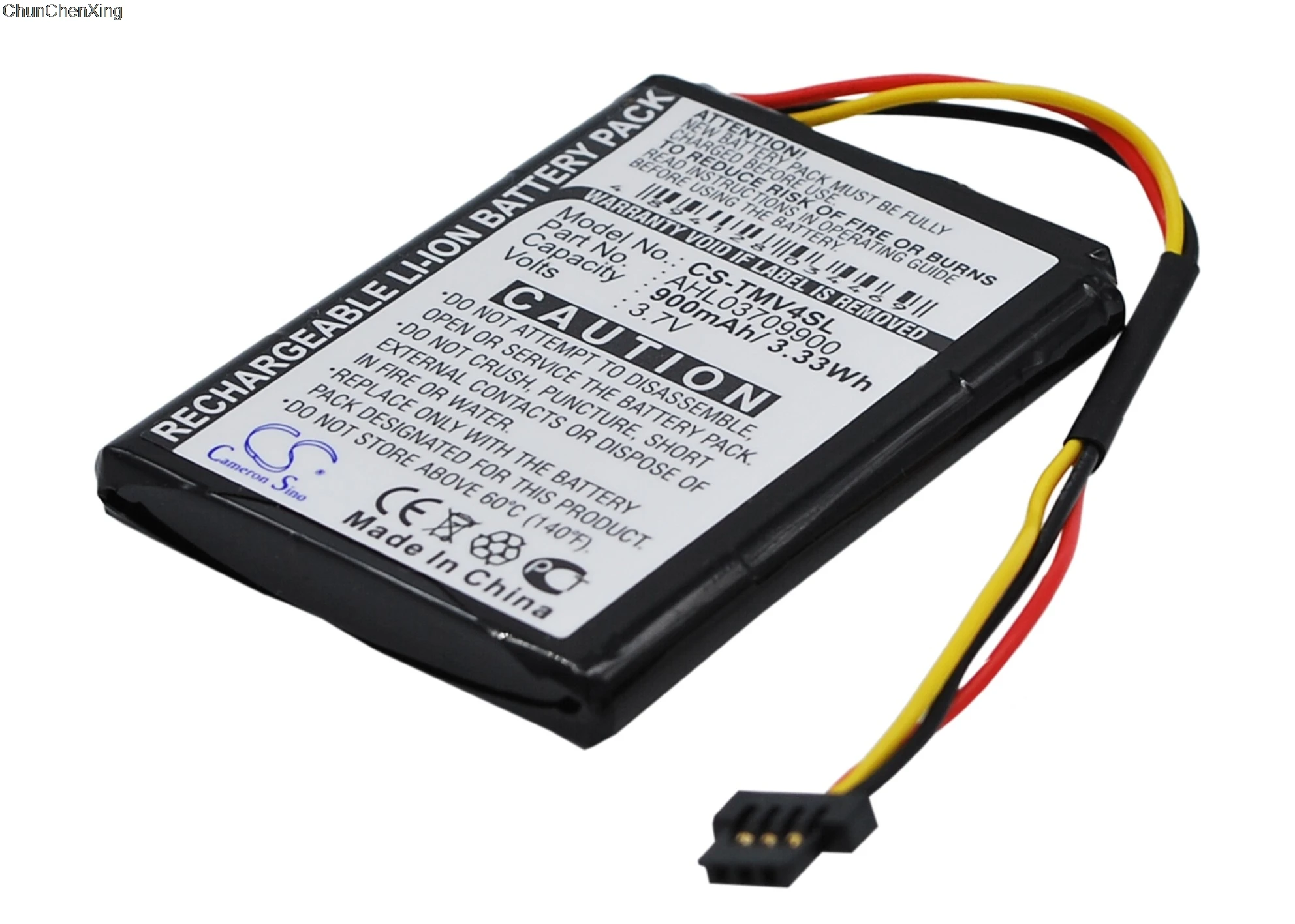 Аккумулятор Cameron Sino 900 мАч AHL03709900 для TomTom 4EE0.001.22 One V4/ Assist/ Classic/ Traffic | Электроника