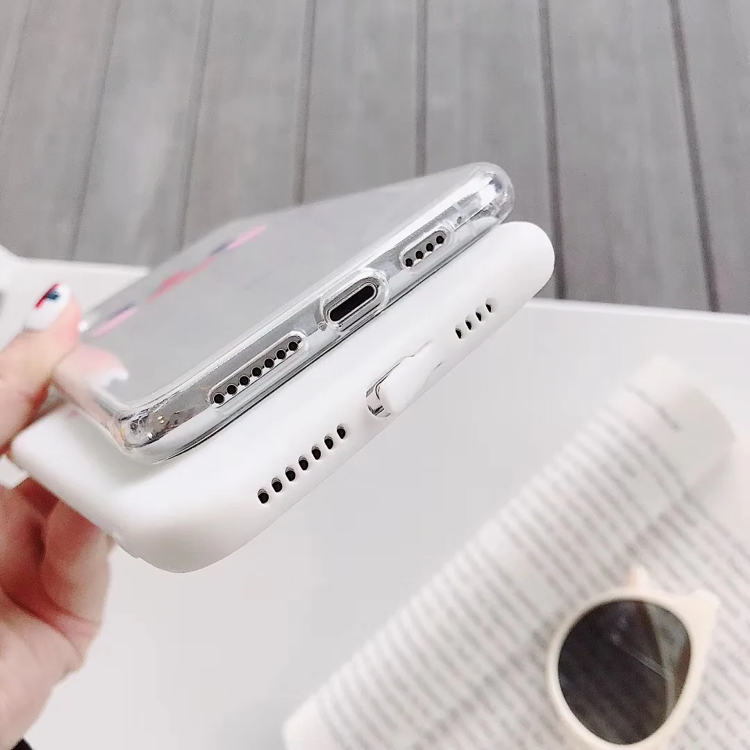 Корейский INS супер огонь милый Простой Румяна смайлик чехол для телефона iphone Xs MAX