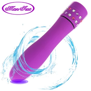 Вибратор в виде алмазной пули Man nuo, массажер точки G, интимные игрушки для женщин, женский мастурбатор, товары для взрослых, вибрирующий фаллоимитатор