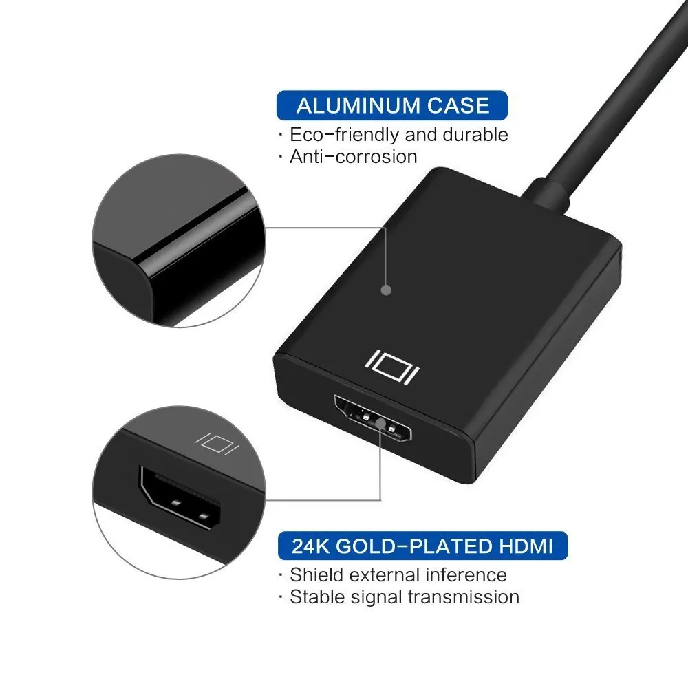 Конвертер USB 3 0 в HDMI графический адаптер с 1080 на многоэкранный кабель для ПК