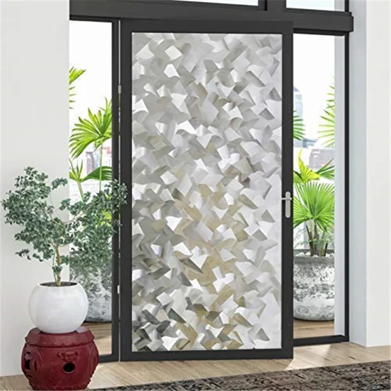Funlife 90x200 см 3D декоративная оконная пленка Кристалл жилые DIY статические цепляются без клея винил самоклеющаяся Наклейка на стекло, окно
