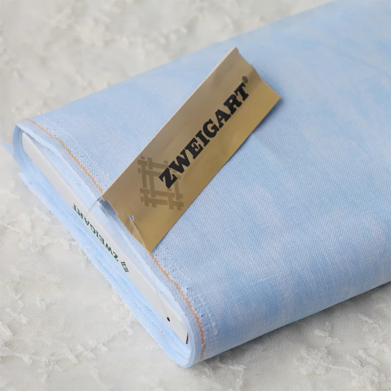 

35x70cm 32ct colorful canvas Zweigart ZW cross stitch 32 linen fabric cloth handmade embroidery DIY needlework 9