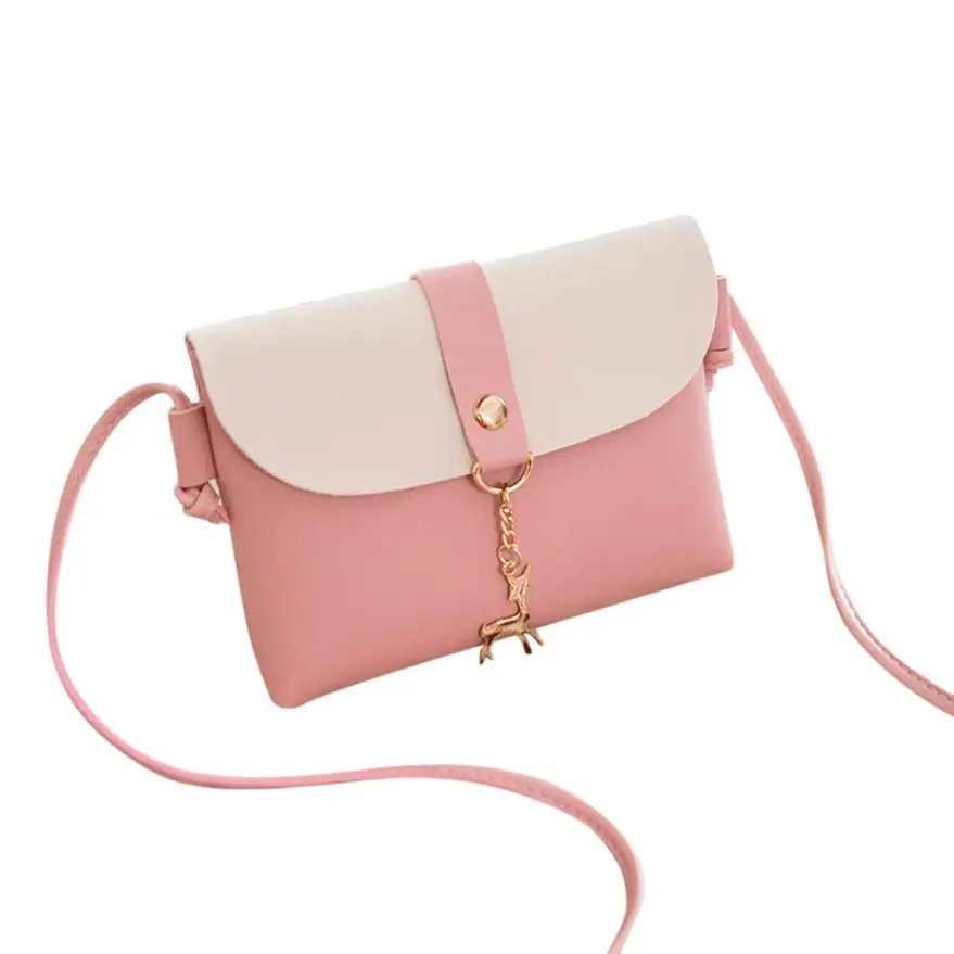 Новое поступление 2018 Модный женский Чехол #50 с оленем сумка через плечо для