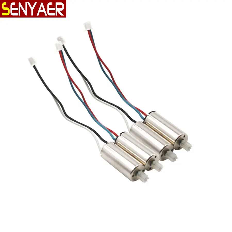 4 шт. двигатель для SYMA X54HC X54HW X56 X56W Радиоуправляемый Дрон запасные части 2A+ 2B двигатель аксессуары