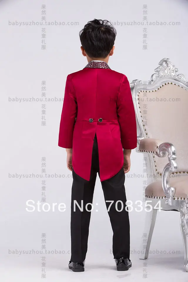 Индивидуальный Элегантный Модный розовый красный свадебный костюм для