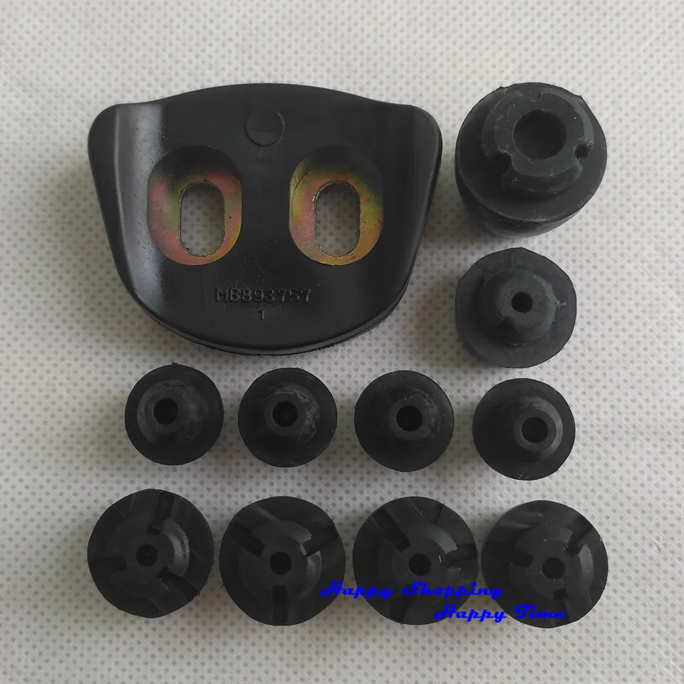 11 шт. набор двери автомобиля буфера Pad Отбойник шок резиновые для Mitsubishi Pajero Montero