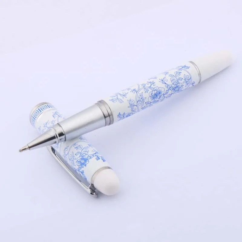 Новинка шариковая ручка с китайским синим и белым фарфоровым узором|rollerball pen|pattern