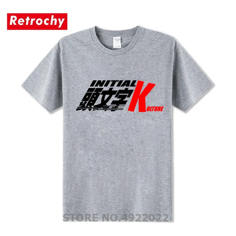 Новое поступление футболка Parody of Initial D стильная с изображением автомобиля