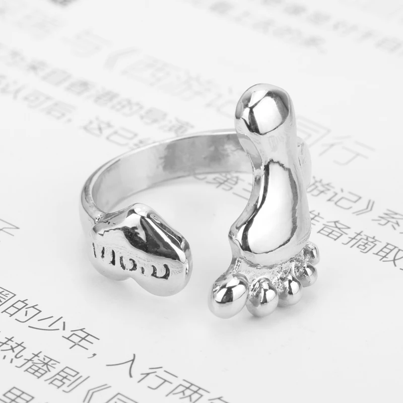 HANCHANG Я люблю маму кольцо на палец ноги модель мама кольца с декоративной надписью