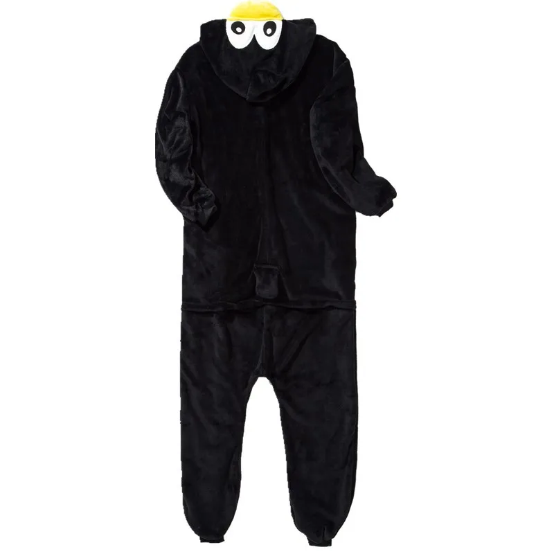 Взрослых животных пижамы наборы Пингвин onesie pijamas Косплэй молнии Для женщин