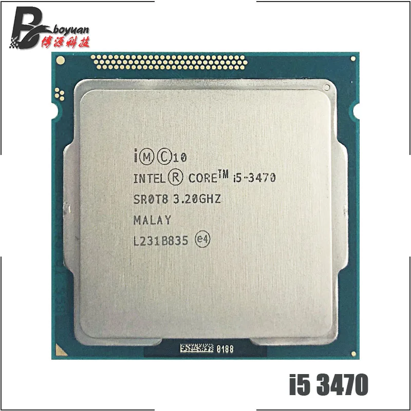 Фото Процессор Intel Core i5-3470 i5 3470 3 2 ГГц четырехъядерный 6 Мб 77 Вт LGA 1155