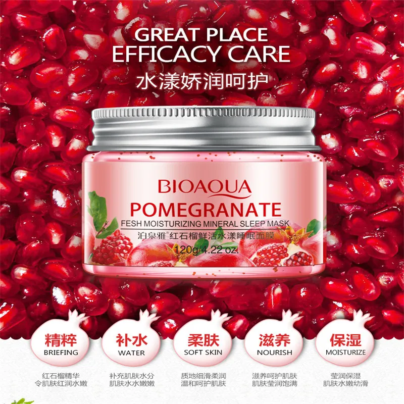 BIOAQUA Fruit Series крем-маска для сна эссенция глубокое увлажнение увлажняющая