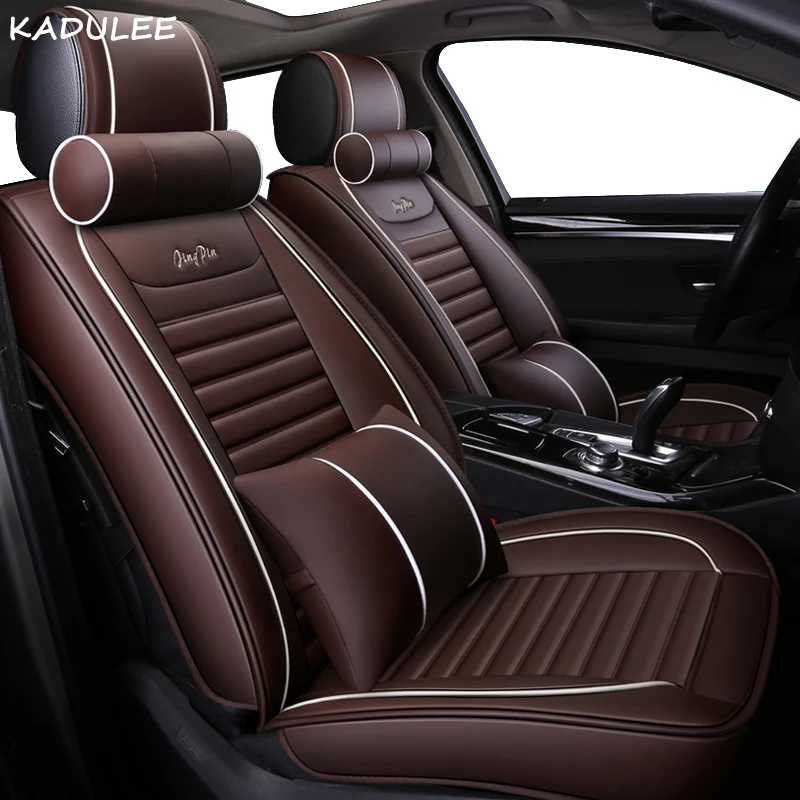 Kadulee чехлы для сидений автомобиля Mazda 3 6 2 C5 CX-5 CX7 323 626 Axela Familia автомобилей Автомобили аксессуары Чехлы для подушек
