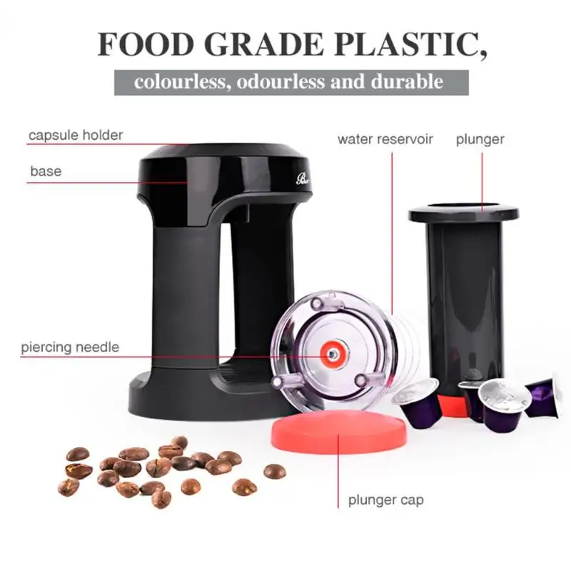 K cup ручная Кофеварка фильтр для кофе кофейник Es пресс o Ручной Перколятор