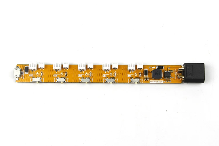 Зарядное устройство USB/2 4S с аккумулятором 200 мАч/500 мАч регулируемое для Tiny6 Tiny7 RC