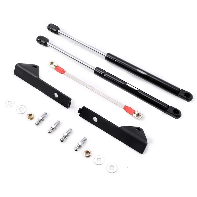 1 kit Автомобильная передняя крышка капота двигателя, гидравлическая штанга, подъемная стойка, пружинные амортизаторы, аксессуары для Skoda Karoq - Цвет: 1 kit