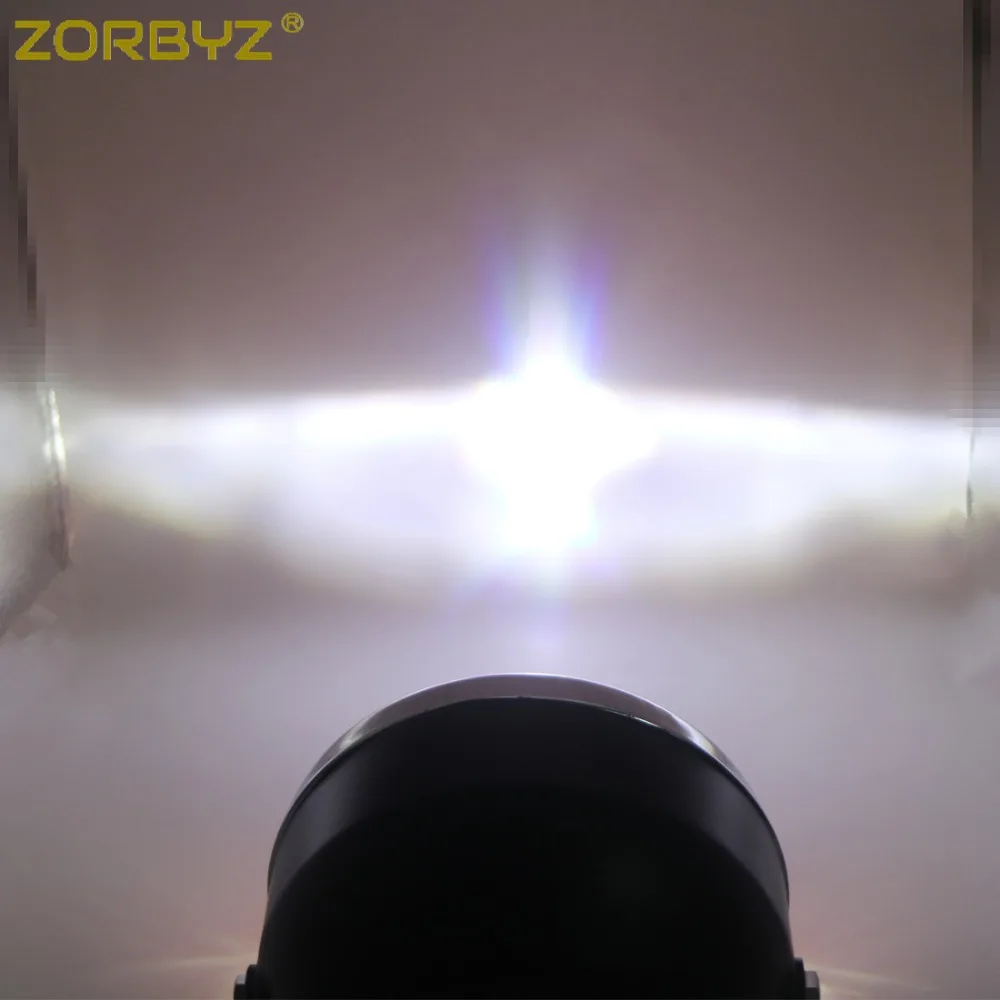 ZORBYZ мотоцикл черный 7 ''светодиодный Круглый фары с 28-43 мм вилка трубы Кронштейн для CB400 CB750 Кафе Гонщик Поплавок на заказ
