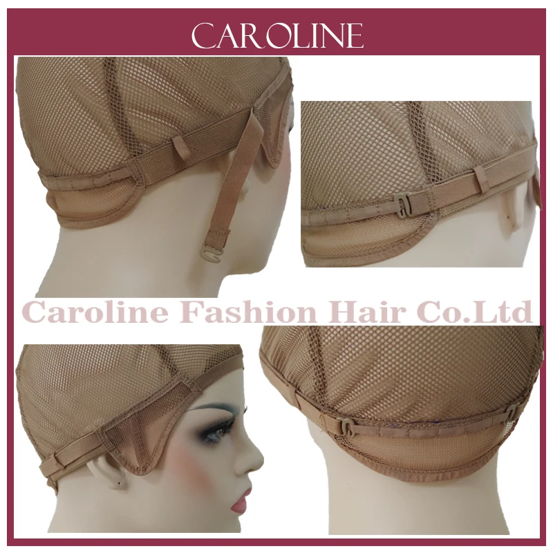 Бесклеевой кружевной парик для изготовления париков с регулируемыми ремешками