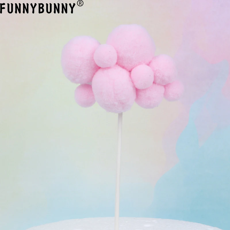 Украшение для торта FUNNYBUNNY небольшие свежие мягкие милые большие облака