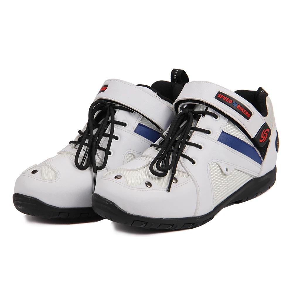 Pro байкерские ботинки для мотогонок мотокросса защита мотоциклетные черный