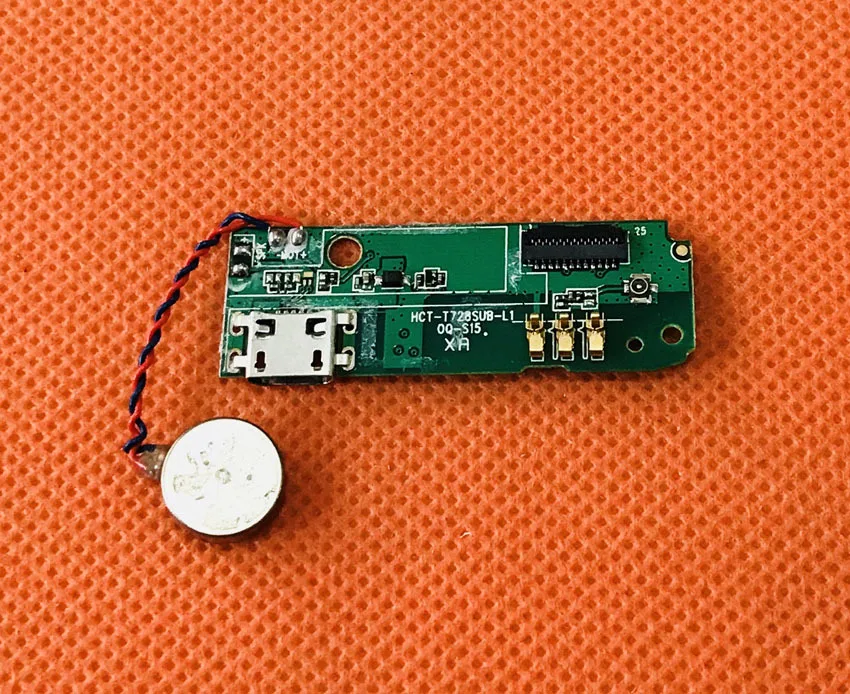 Б/у оригинальная зарядная плата с USB-разъемом и микрофоном для Oukitel U15 Pro MTK6753 Octa Core 5