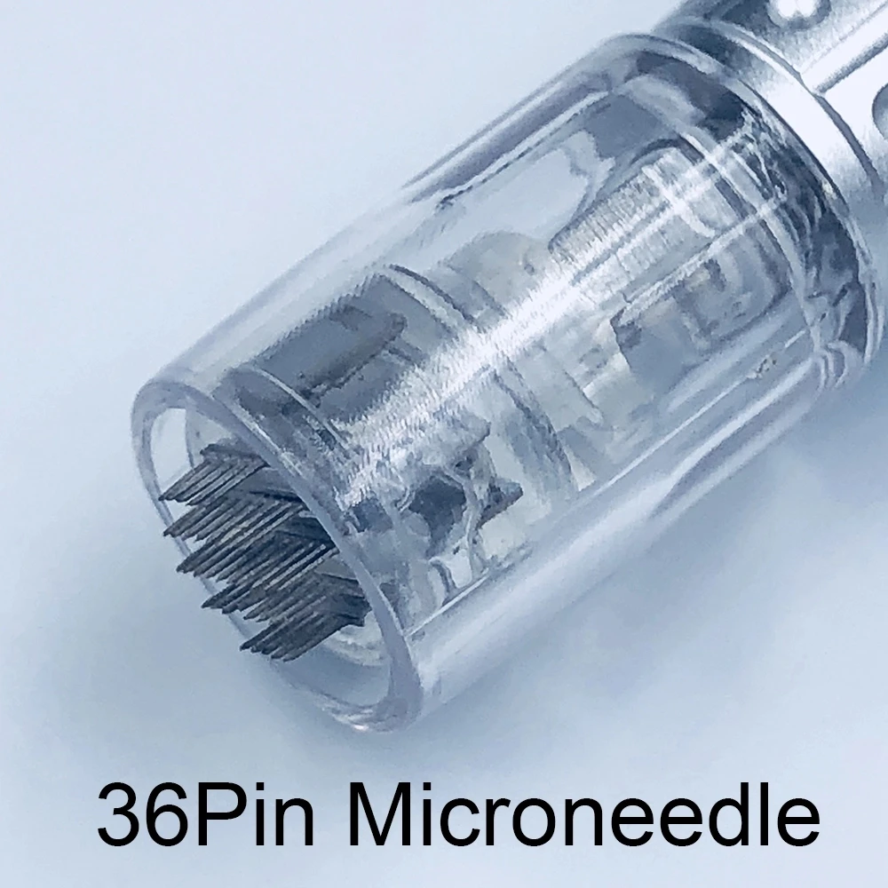 10 одноразовые иглы картридж Дерма ручка микроиглы 12Pin 36Pin нано для электрической
