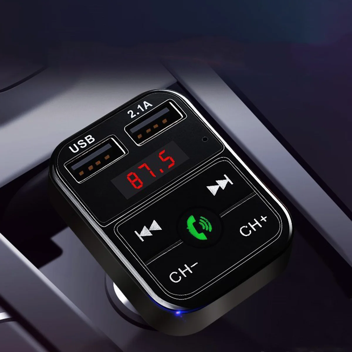 2 в-24 в автомобильное зарядное устройство USB адаптер сплиттер конвертер FM Bluetooth TF