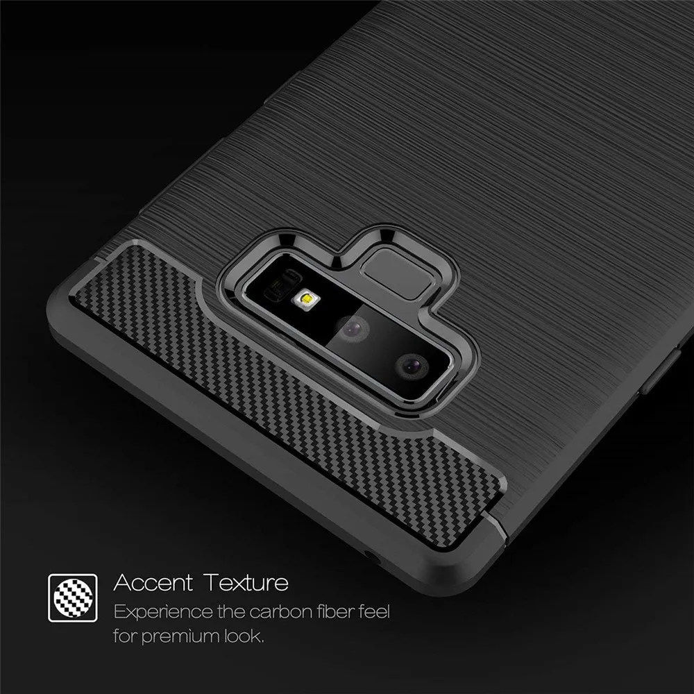 Силиконовый чехол для Samsung Galaxy Note 9 Note9 защитный ТПУ ударопрочный тонкий чехлы