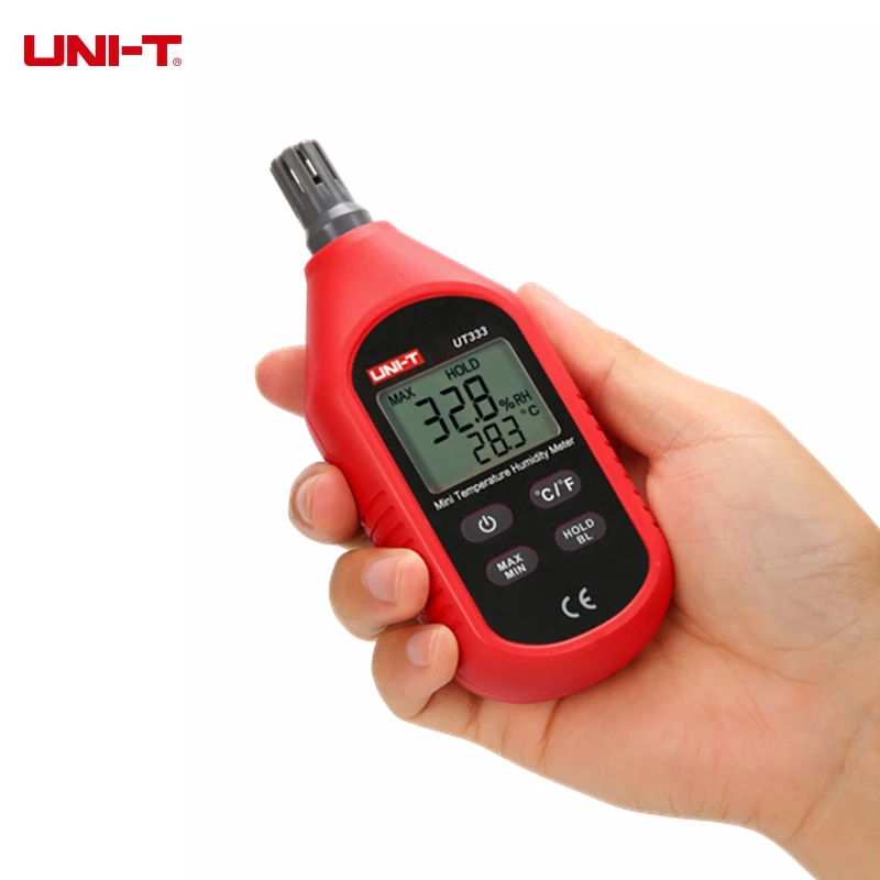 UNI-T UT333 UT353 UT363 UT383 цифровой термометр, гигрометр, измеритель уровня звука, анемометр, измеритель скорости воздуха, люксметр, фотометр