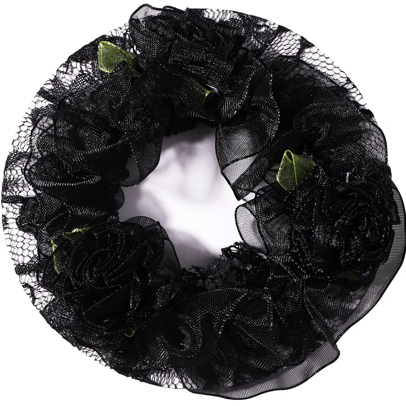 New Girls Cute Colorful Flower Lace Headbands Princess Fashion Diy Hair Style Make Tool Bands Kids Accessories | Детская одежда и