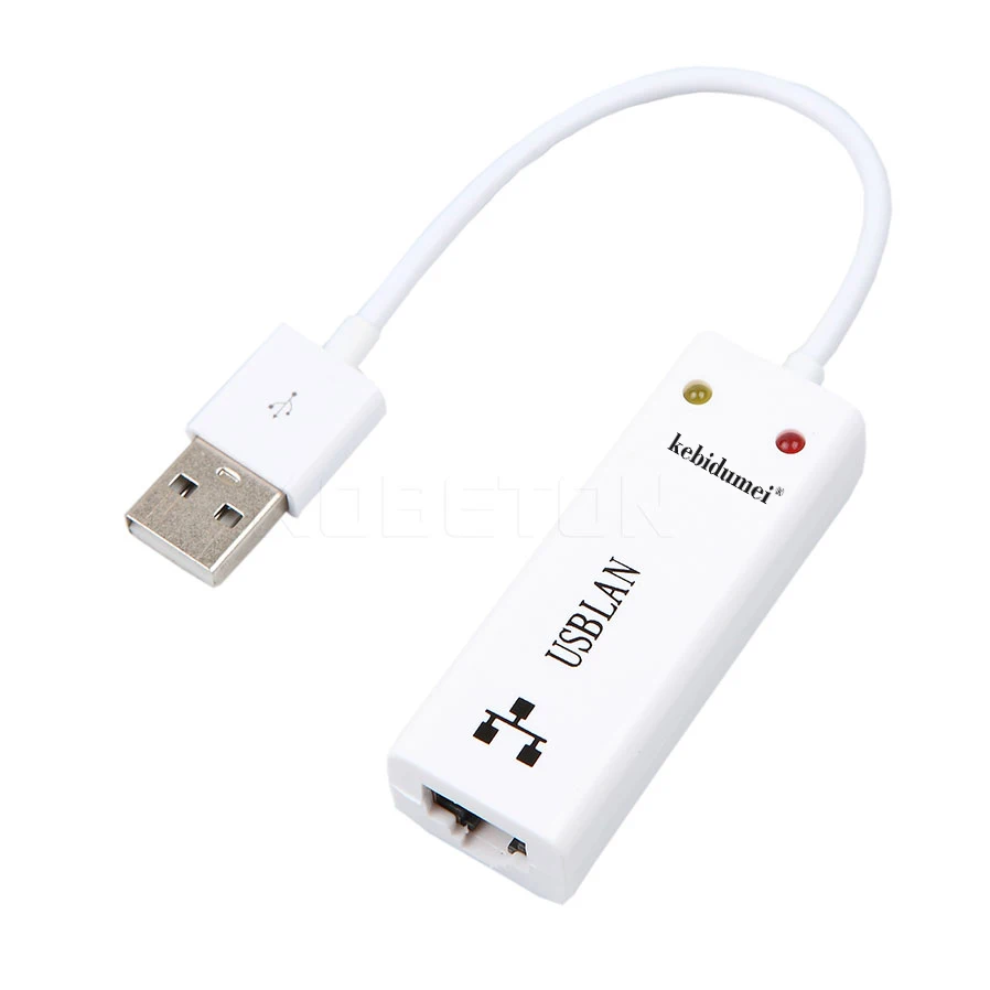 Высокоскоростной сетевой кабель kebidumei 100 Мбит/с USB 2 0 к RJ45 88772B Lan адаптер карта для