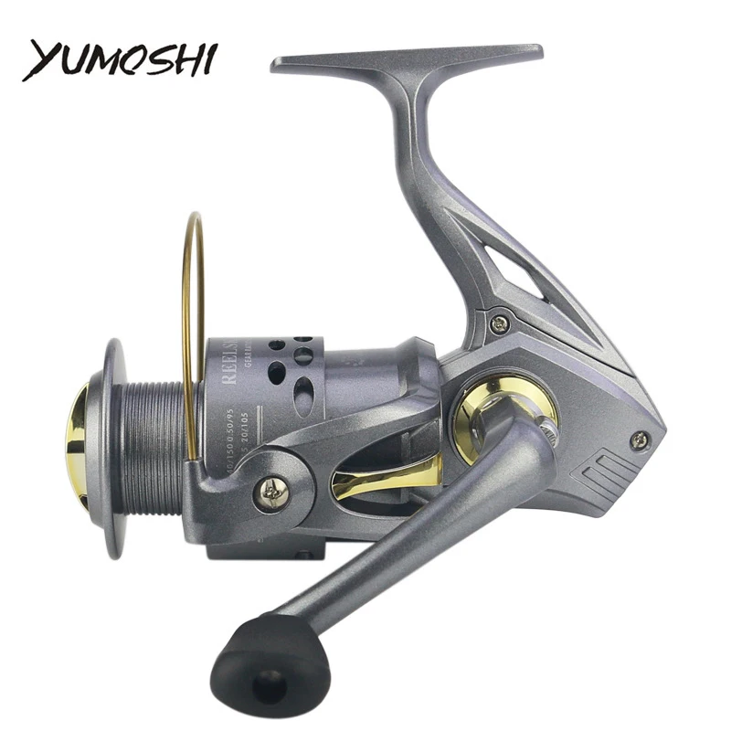 Yumoshi новые колеса 2018 спиннинговая рыболовная Катушка 5 2: 1 13BB серия 2000 7000 рыба