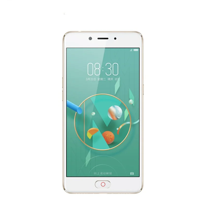 Мобильный телефон Nubia N2 4G LTE MT6750, четыре ядра, 4 Гб ОЗУ, 64 Гб ПЗУ, 5,5 дюйма, фронтальная камера 16.мп, задняя камера 13,0 МП, 5000 мА/ч, идентификация отпечатка пальца