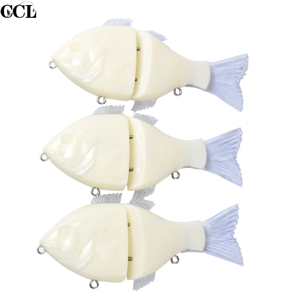 5,3 дюймов 56 г пустая супер Bluegill Swimbait идеальная скользящая приманка для рыбалки плавающая приманка для ловли щуки и окуня
