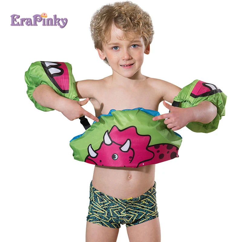 Erapinky Triceratops жилет с динозавром детская Спасательная куртка детское кольцо для