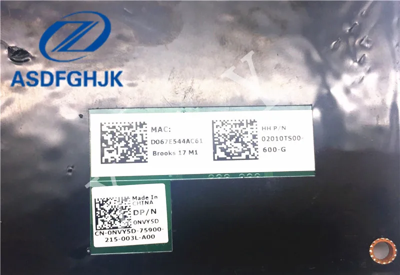 Материнская плата для ноутбука Dell Precision m6600 CN-0NVY5D 0NVY5D NVY5D DDR3 HM67 02010TS00-600-G 100% ТЕСТ ОК |