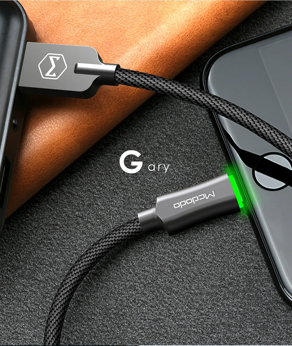 Mcdodo usb-кабель для iPhone XS Max XR X 8 7 6s 6 plus iPad iPod 2.4A кабель для быстрой зарядки и передачи данных зарядное устройство для телефона автоматическое отключение провода