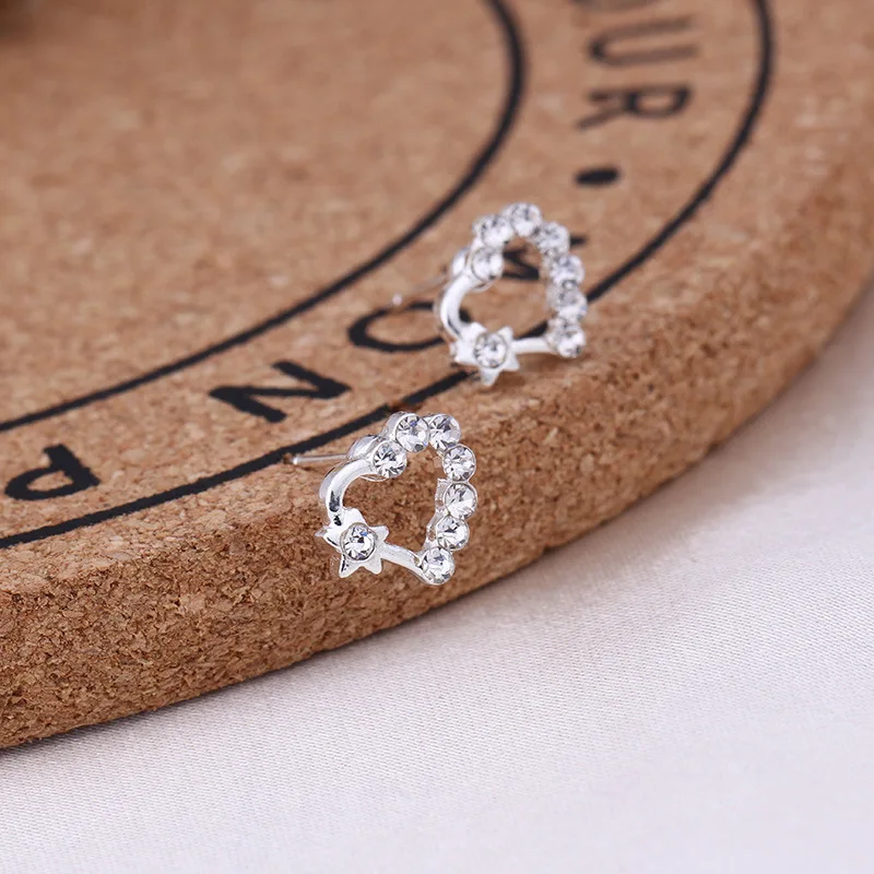 Серьги с кисточками, серьги, Корейская версия, маленькие свежие серьги-гвоздики, персональные Мини-цветы, жемчужные, для студенток - Окраска металла: see chart11