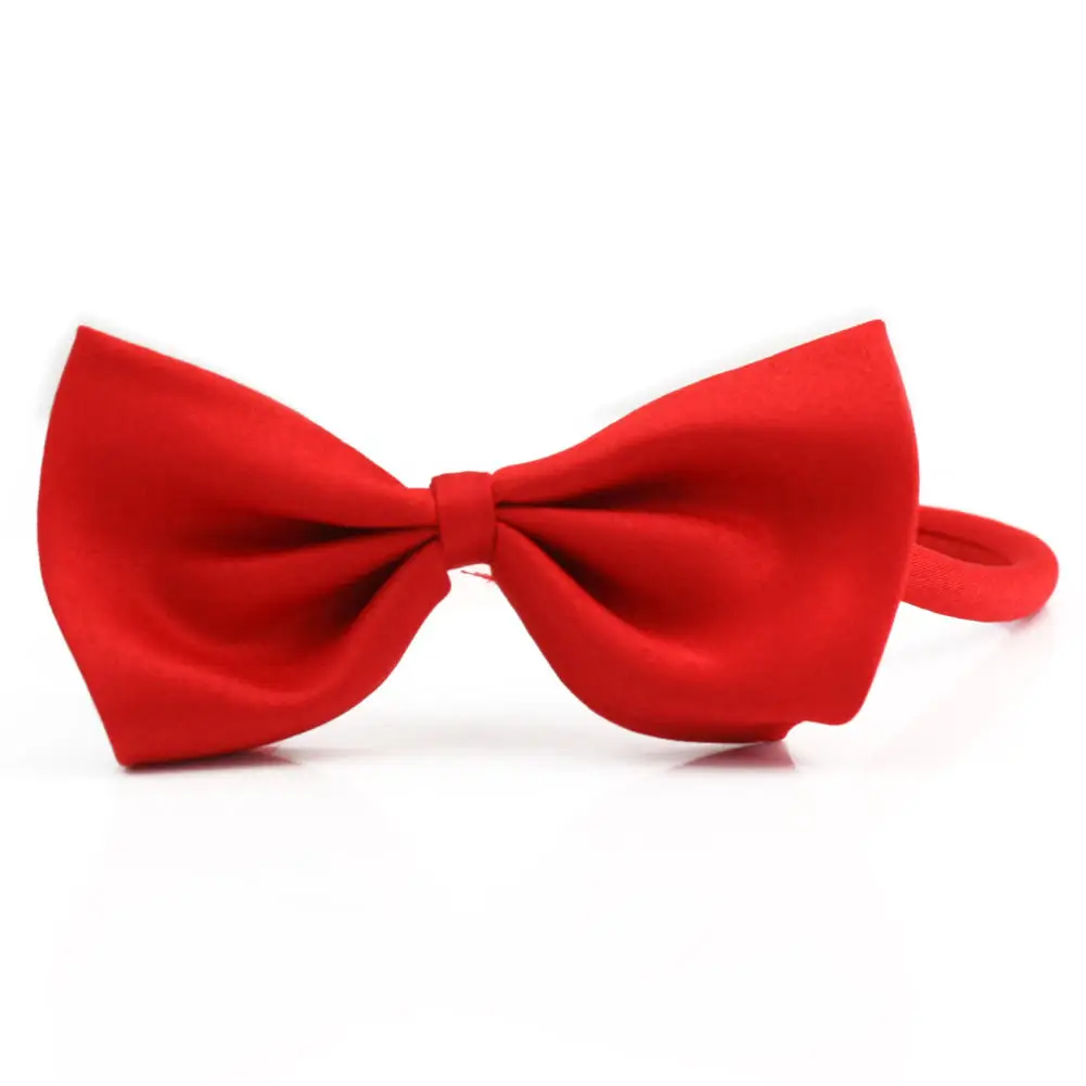 Красный галстук бабочка для смокинга груминга собак кошек домашних животных
