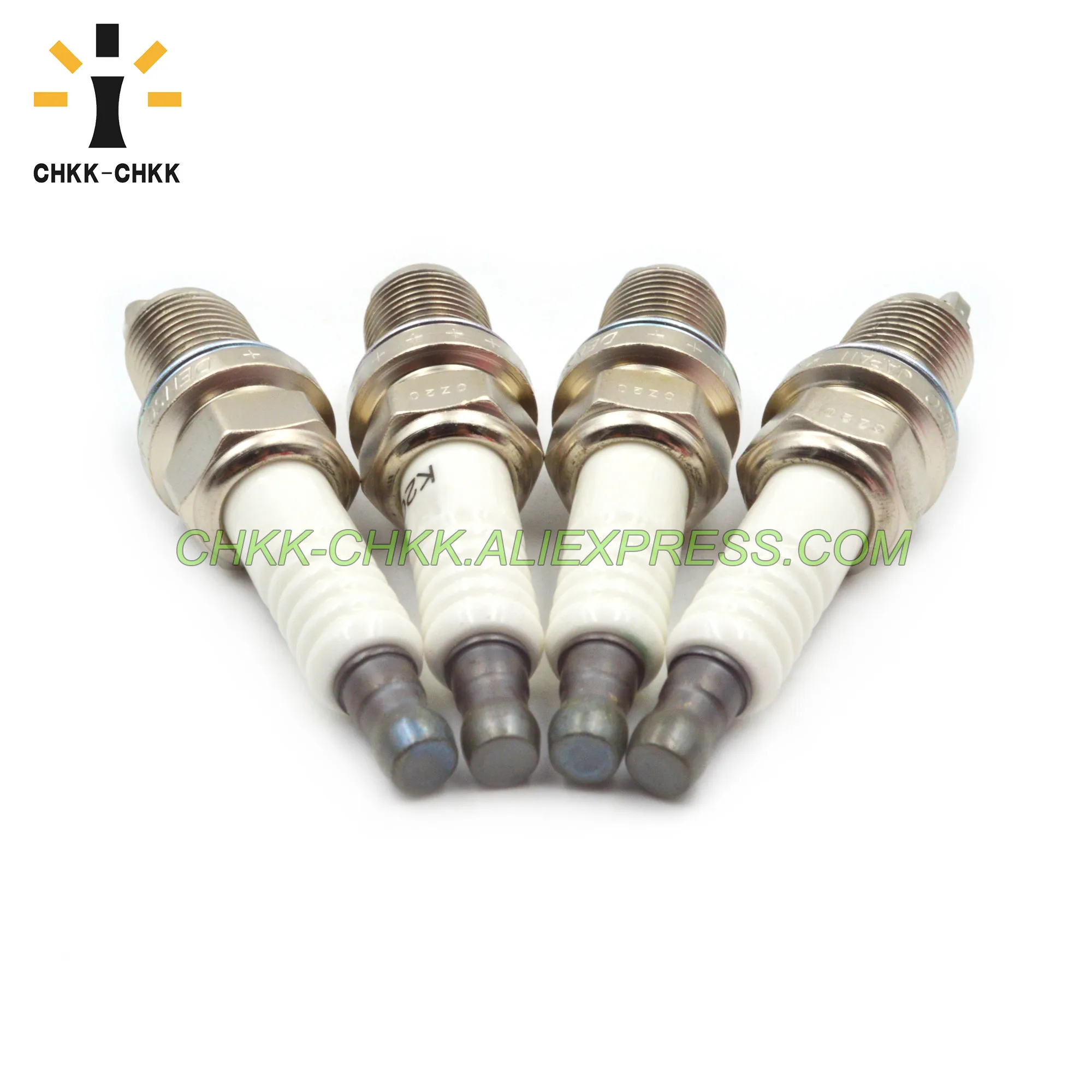 4 шт. CHKK-CHKK Лазерная иридий мощность свечи зажигания 90919-01198 для TOYOTA CARINA FF CELICA CORONA CAMRY GAIA 9091901198