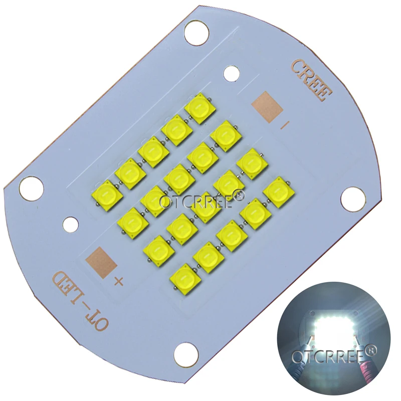 50 Вт 100 Вт Cree XLamp XTE высокомощный светодиодный светильник Blub 10D 20D XT-E чип холодный белый/теплый белый/натуральный белый/Королевский синий цвет