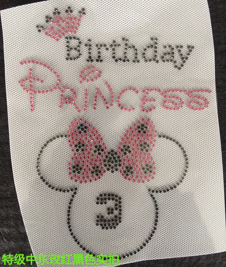 

2pc/lot iron on crystal transfers design hot fix rhinestone transfer motifs iron on applique patches for shirt