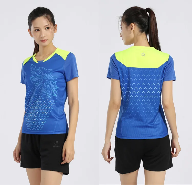 Printing Men/Women sports badminton t-shirt Table Tennis dry-cool shirt 2019 | Спорт и развлечения