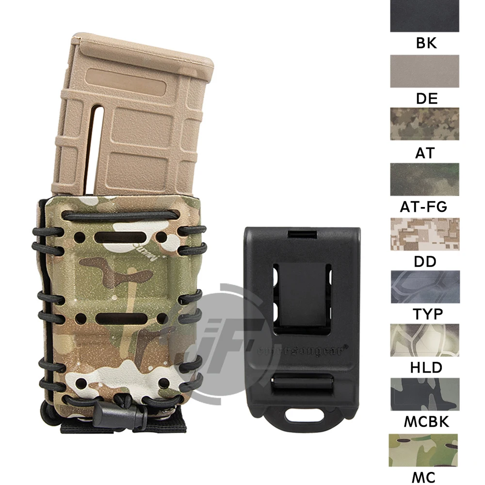 

Emerson Tactical MOLLE / Belt M4 / AR15 556 5.56 .223 EmersonGear Magazine Pouch Adjustable Holster Magazine Carrier Case