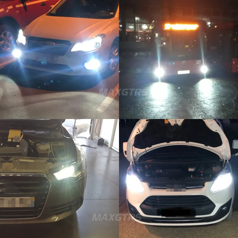 2x H7 9006 HB4 9005 HB3 H8 H11 Автомобильный светодиодный светильник s 100 Вт лампы CREE чип XBD DRL дневные ходовые огни автомобильный противотуманный светильник лампа