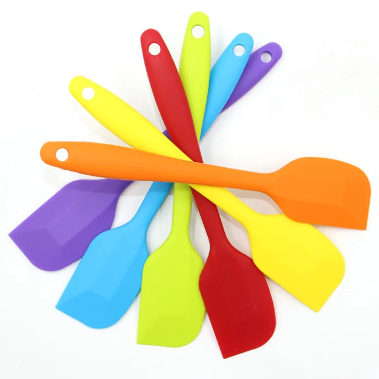 

High Quality Silicone butter pastry spatulas silicone butter knife cake tools,20pcs/lot