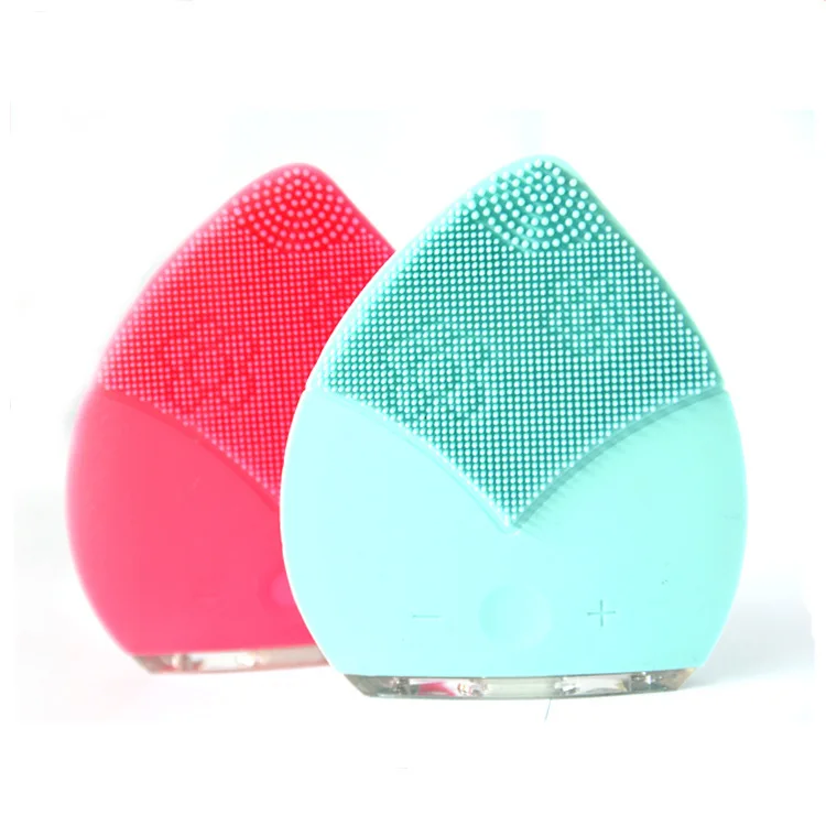 Facial care electric waterproof silicone wash brush cleansing instrument vibration negative ion meter |